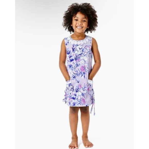 Lilly Pulitzer Other - LILLY PULITZER Girls Little Lilly Classic Shift Dress Trunks in the Air Size 10